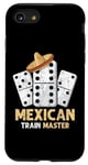 iPhone SE (2020) / 7 / 8 Mexican Train Master Domino Player Dominoes Lover Game Mens Case