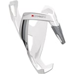 Elite Custom Race Plus Bottle Cage, White/Black