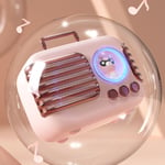 PA Cute Retro Speaker Mini Luggage Mini Speaker Creative Vintage Lo 3