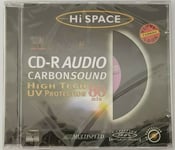 HI SPACE – CD-R80 Pink Vinyl Carbon Audio Music 80 Mins CD-R Disc NEW & SEALED