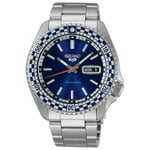 Seiko 5 Sports 42.5mm Blue and White Checker Flag SRPK65K1