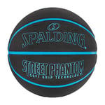 Spalding Street Phantom Ballon de Basket d'extérieur Bleu Fluo 74,9 cm