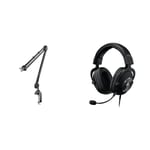 RØDE PSA1 Professional Studio Arm, MultiColored & Logitech G PRO X Gaming-Headset, Over-Ear Headphones with Blue VO!CE Mic, DTS Headphone:X 7.1
