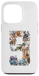 Coque pour iPhone 13 Pro Animaux du zoo pour 9e anniversaire