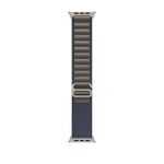 Apple Watch Band - Alpine Loop - 49mm - Blue - Medium