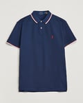 Polo Ralph Lauren Custom Slim Fit Tipped Polo Newport Navy