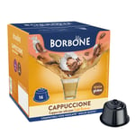 Cappuccino - Caffè Borbone - 16 kapsler til Dolce Gusto