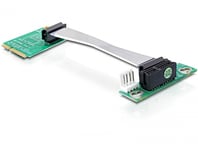 DELOCK – Riser Card Mini PCI Express > PCI Express x1 left insertion (41305)