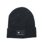 Accessories Hat Under Armour UA Project Rock Cuff Beanie in Black