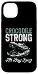 Coque pour iPhone 14 Plus Crocodile résistant tout au long de la journée