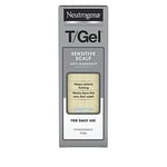 Neutrogena T/Gel Anti Dandruff Shampoo for Sensitive Scalp (1x 150ml), Daily Anti-Dandruff Shampoo with Salicylic Acid, Fragrance-Free Shampoo for Sensitive Skin to Fight Dandruff from First Wash