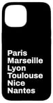 Coque pour iPhone 15 France Villes et villes Voyages