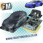 TAMIYA - 51705 1/10 PORSCHE 911 GT3 (992) BODY SHELL 190MM - NOT PAINTED (FLOATI