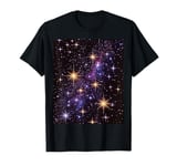 Starry Galaxy Scene for Space Lovers and Stargazers T-Shirt