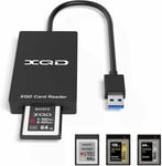 USB 3.0 Card Reader for XQD Memory Cards up-to 5GB/S compatible windows/Apple