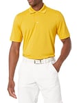 Amazon Essentials Polo de Golf à Séchage Rapide Coupe Régulière - couleurs abandonnées Homme, Jaune Doré, XL