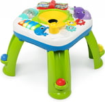 Bright Starts Having a Ball Get Rollin' Activity table - plays over 60 songs, 4