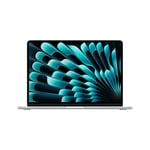 Apple MacBook Air 13" M3 16 Gt, 256 Gt 2024 -kannettava, hopea (MC8H4K)