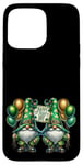 iPhone 15 Pro Max Happy St Patricks Day Gnome For Women And Men St Paddys Day Case