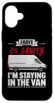 iPhone 16 Plus Funny I'm Staying In The Van Ghost Hunting Investigator Case