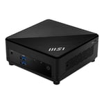 - MSI - MSI Cubi 5 12M 001EU - Mini PC - Core i7 1255U / upp till 4,7 GHz - 16 GB RAM - 512 GB SSD - Intel Iris Xe grafikkort