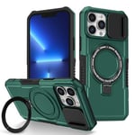 Apple iPhone 13 Pro Max Magsafe Sliding Cover Case Teal