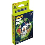 Carte à collectionner Panini Foot 2024 Ligue 1 - Blister 13 pochettes + 1 offert