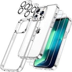 Coque Magsafe Iphone 13 Pro 6.1 Pouces 2 Verres Trempés 1 Protection Camera Ghl Tech