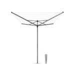 Brabantia 4 Arm Top Spinner Rotary Washing Line, 50m