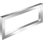 STRATE Console Murale – Porte-Serviettes en Acier chromé Brillant Hauteur 200 mm Profondeur 480 mm