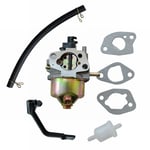 Kit de joints de carburateur pour Honda GX120 GX160 GX168 GX200 5.5HP 6.5HP, 1 pièce, pièces de tuyau de carburant pour tondeuse à gazon