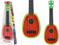 Leantoys Ukulele För Barn Minigitarr 4 Strängar Frukt Vattenmelon 15"