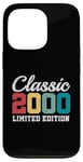 Coque pour iPhone 13 Pro 25 ans Classic 2000 Édition limitée rétro 25ème anniversaire