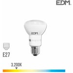 Ampoule led E27 7W R63 équivalent à 37W - Blanc Chaud 3200K