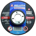 Bellota - Disque abrasif de dégrossissage INOX - MÉTAL/Dur - PROFESSIONNEL