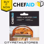 Chef Aid Fabric & Sweater Comb Lint Remover, De-Bobbler for Clothes, Sweater