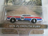 MINIATURE 1/64  3 INCHIES PLYMOUTH FURY NMR 86 GREENLIGHT HAZZARD COUNTY SHERIFF