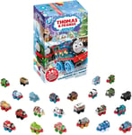 Thomas & Friends MINIS Advent Calendar, 24 Miniature Toy Trains and Vehicles for