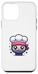 Coque pour iPhone 12 mini Cuisine Ninja Chef Cuisinier Ninja