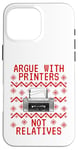 iPhone 16 Pro Max Ugly Christmas Printer, IT Technician, Computer Office Funny Case