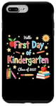 Coque pour iPhone 7 Plus/8 Plus Premier jour de maternelle Hello Class of 2037 Rentrée scolaire