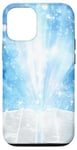 iPhone 12/12 Pro Catholicism Open Bible Rays Spiritual Divine Case