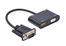 GEMBIRD N--GEMBIRD VGA to HDMI + VGA adapter c