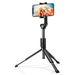 Spigen S540W Wireless Selfie Stick Tripod - Sort