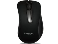 Canyon Cne-Cms2, Högerhand, Optisk, Usb Type-A, 800 Dpi, Svart