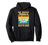 Bingo Funny Card Game Not Even I Know What I'm Doing Pullover Hoodie