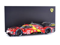 LOOKSMART 1/18 - FERRARI 499P HYPERCAR - POLE POSITION LE MANS 2023 LS18LM034