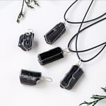 Irregular Shape Natural Black Tourmaline  Jewelry Accessories