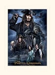 Pirates of The Caribbean (Darkness) 30 x 40 cm montée d'impression