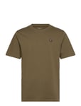 Knowledge Cotton Apparel Badge T-Shirt - Gots/Vegan Khaki Green